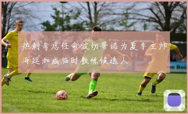 热刺考虑任命波切蒂诺为夏季主帅海廷加成临时教练候选人